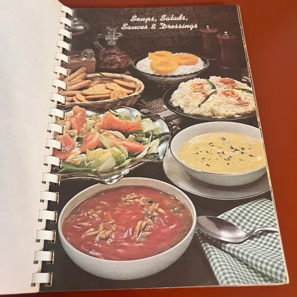 Vintage 1981 Christ Lutheran Church Hammond Indiana Favorite Recipes Cook Book